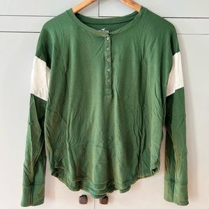 Hollister Long Sleeve Henley